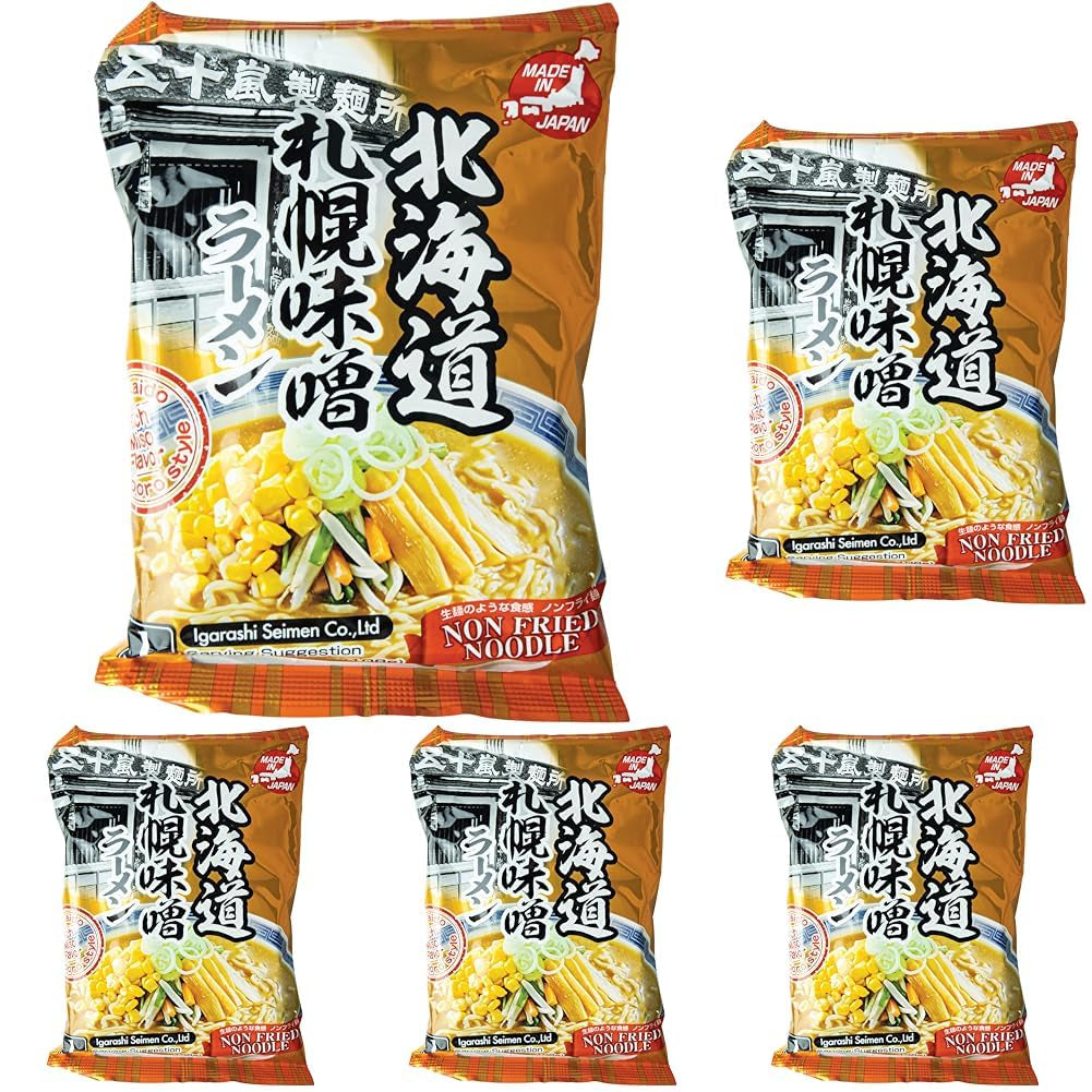 Nouilles, Ramen instantané avec sauce miso (Sapporo Miso Ramen) - 1 x 108 g