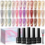 SUPWEE Outil magnétique pour ongles 5 en 1, aimant œil de chat rose pour ongles, stylo magnétique multifonction DIY, ensemble de stylos magnétiques 3D magiques, bâton magnétique pour Nail Art, outil de bricolage