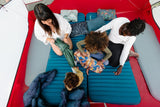 Oreiller compressible Therm-A-Rest Cascade avec cordon, oreiller de camping, couleur : Topowave, taille : L Naty Shop Oreillers de voyage