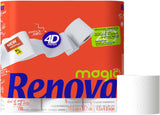 Papier toilette Renova, 7 paquets de 9 rouleaux - 63 rouleaux au total