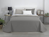 AVA | Courtepointe boutique réversible | Pour toutes les saisons | Couleur – Beige/Taupe | Pour lit 140/150/160 cm. lit. (250 X 270 Cm. Ancho X Alto) | Quilt matelassé Quilts et quilts Naty Shop Titre par défaut