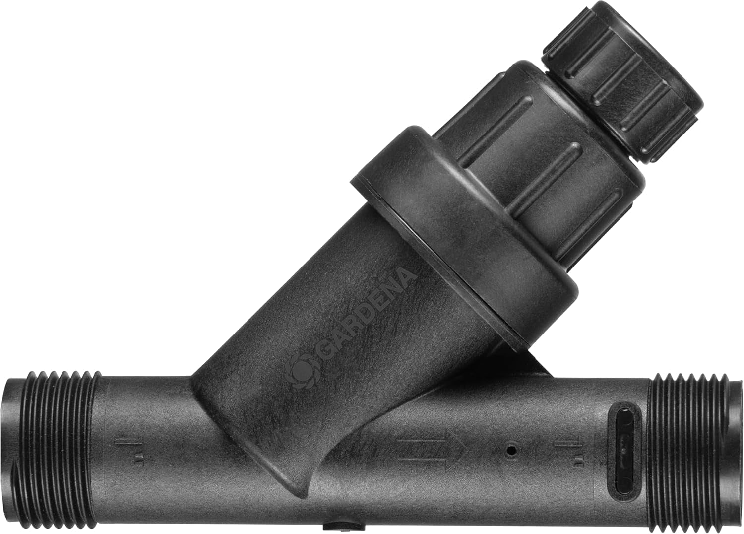 Réducteur de pression pour système d'irrigation Gardena : Régulateur de pression pour une pression d'eau constante jusqu'à 3,1 bar, accessoire d'irrigation de jardin pour compenser les fluctuations de pression (8200-20)