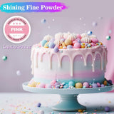 Paillettes comestibles - 6G colorant alimentaire en poudre pour chocolat, fraise, muffins, gâteaux, fondant (or)