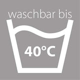 Oreiller à eau orthopédique Traumnacht avec quantité de remplissage réglable, housse 100 % coton, 40 x 80 cm, développé en Allemagne - fabriqué en UE, blanc, 1 pièce (1 paquet) Naty Shop Oreillers standards