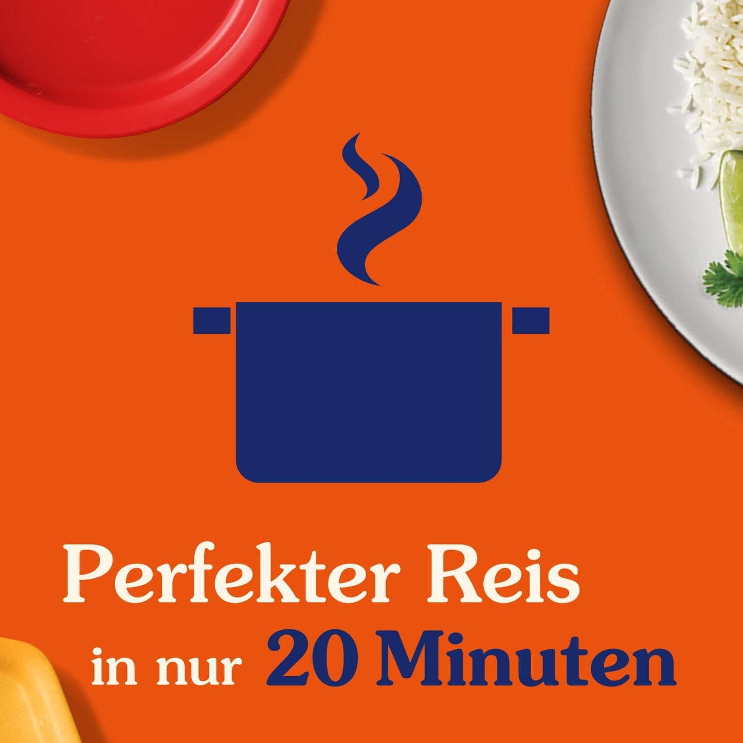 BEN'S ORIGINAL™ Riz à grains longs, cuit en sachet, 9 x 500 g, 20 minutes