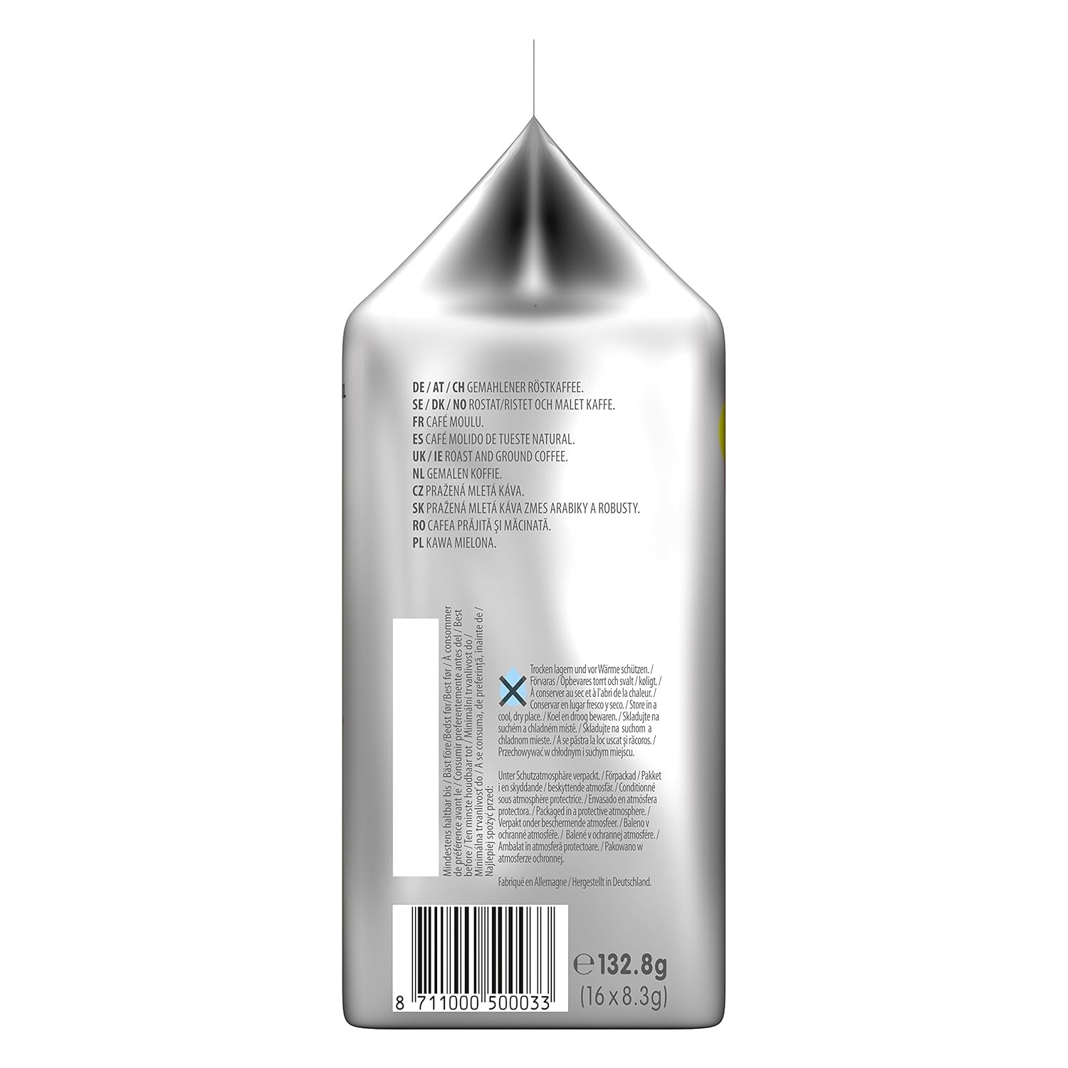 Tassimo Kapseln Jacobs Caffè Crema Classico XL, 5 x 16 tampons, 80 Kaffeekapseln
