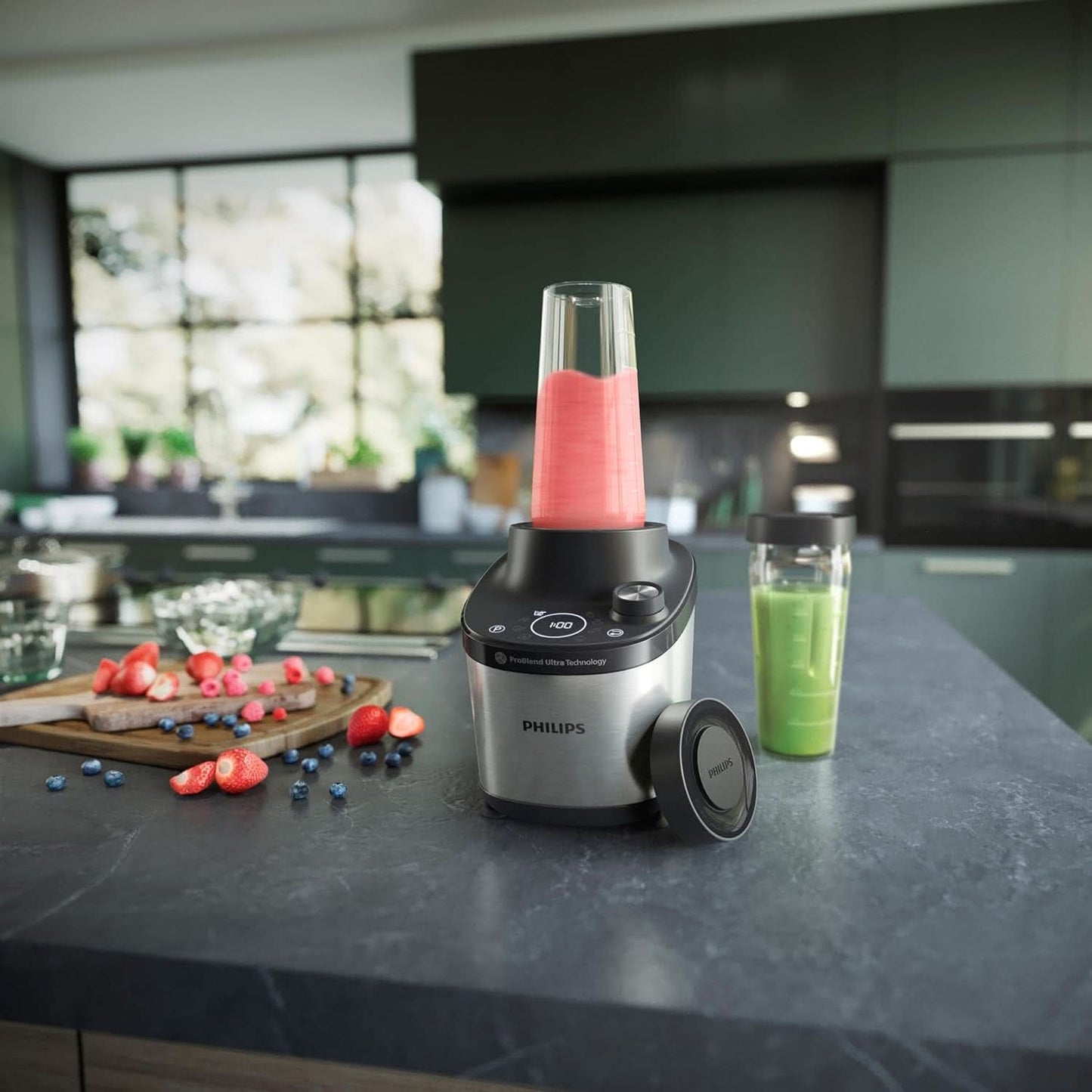 Blender PHILIPS série 7000 HR3760/00, 2l, 1500W, 12 vitesses, noir Cuisine Naty Shop