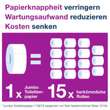 Papier toilette Tork Jumbo blanc T1, avancé, 2 couches, 6 × 380 M, 472118