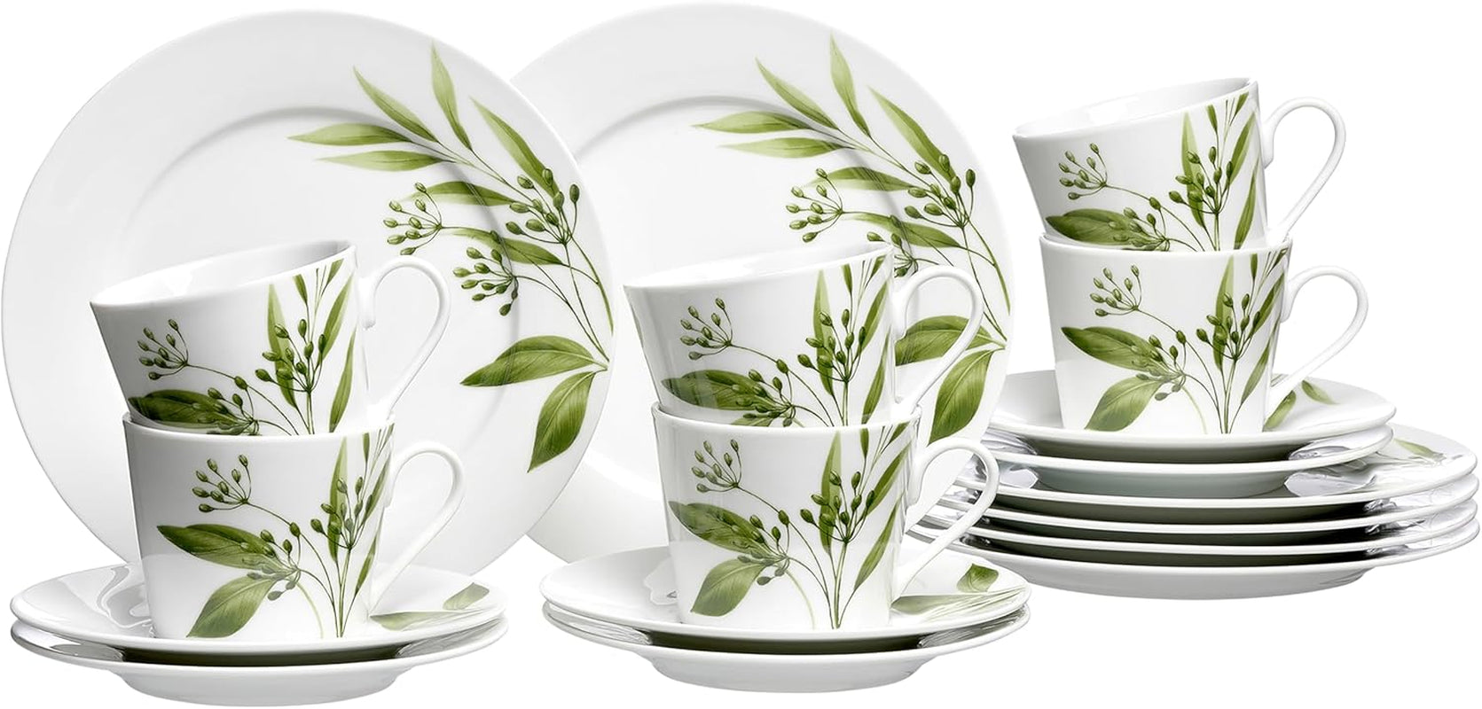 Service à café Ritzenhoff & Breker Evora, 18 pièces, porcelaine