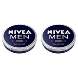 NIVEA MEN Creme, crème nourrissante pour la peau à la vitamine E, 150 ml Naty Shop 2 x 75 ml 75 ml