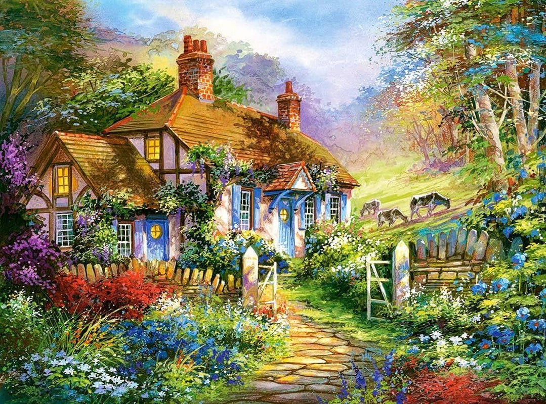 Castorland C-300402-2 - Forest Cottage, puzzle 3000 pièces Puzzle Naty Shop