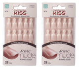 Kiss Nude Nails Amazing Nails (Pack de 2)