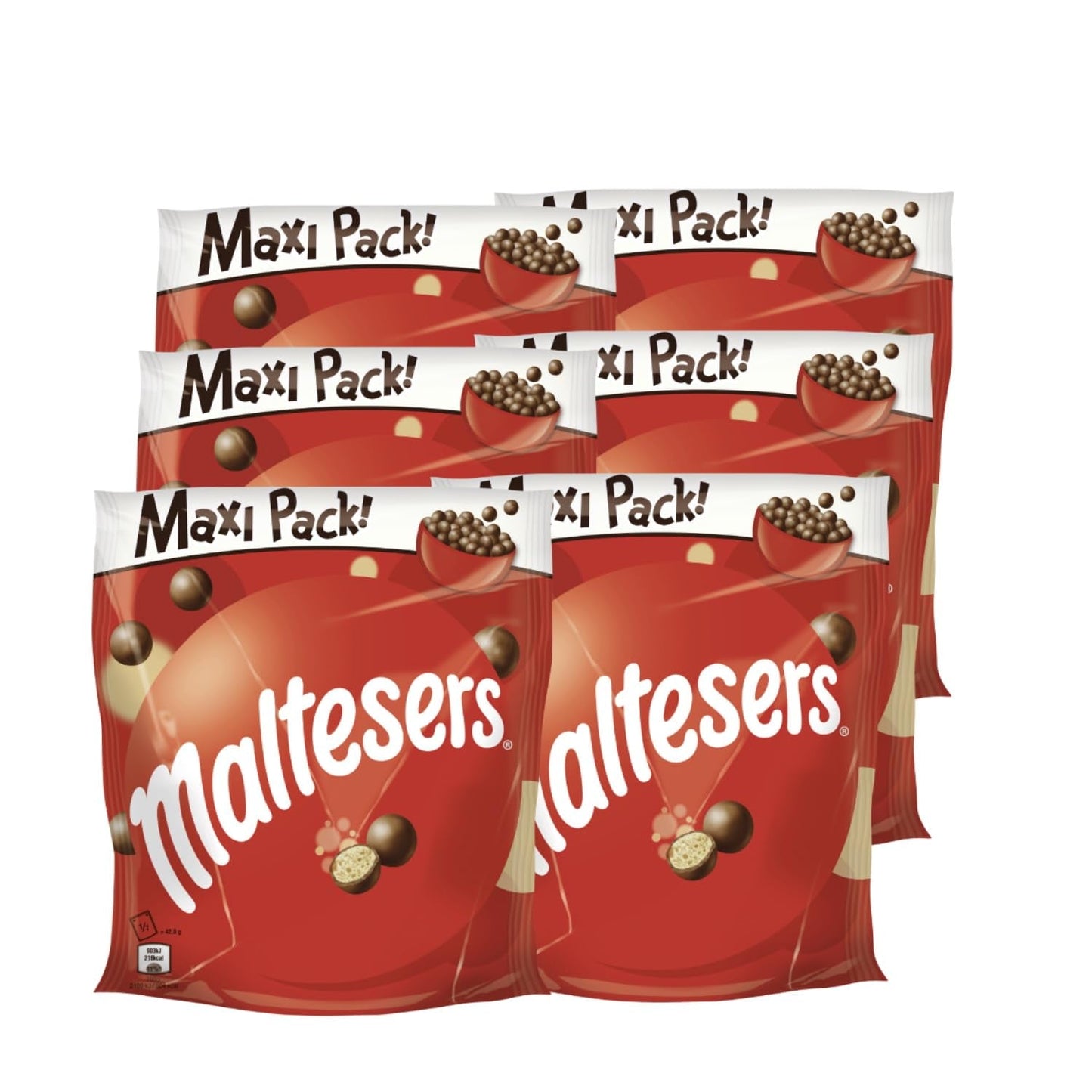 Maltesers, boules de chocolat au centre croustillant et léger, aéré, snack chocolaté, 1 paquet (1 x 300g)