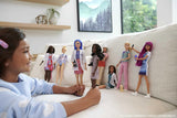 GTW39 Poupée Barbie - Infirmière (environ 30 cm) avec haut imprimé et pantalon rose, chaussures blanches et stéthoscope, excellent cadeau pour les enfants à partir de 3 ans