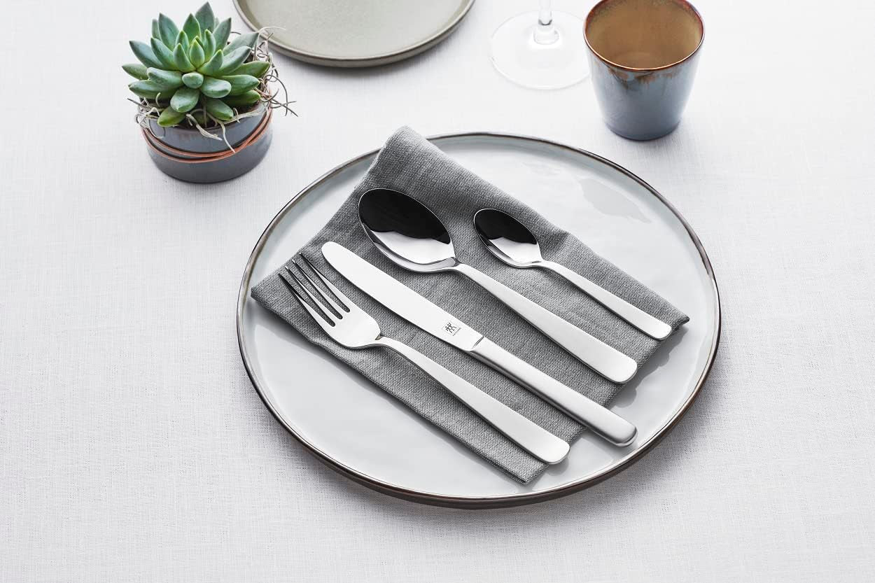 ZWILLING Ménagère Roseland, 60 pièces, pour 12 personnes, acier inoxydable 18/10 Cuisine Naty Shop