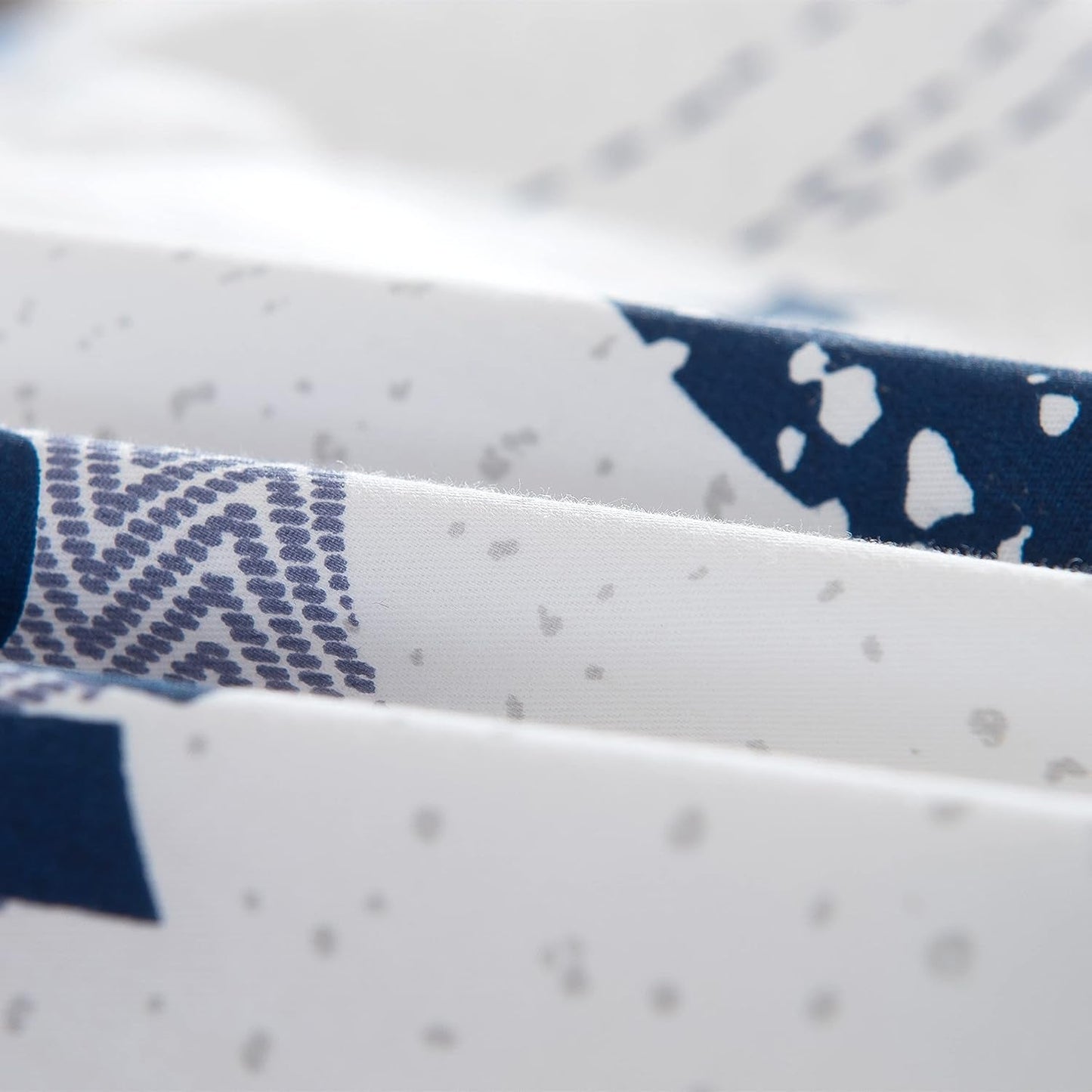 Linge de lit enfant, fusées et planètes, design réversible, linge de lit en coton - enfant Naty Shop