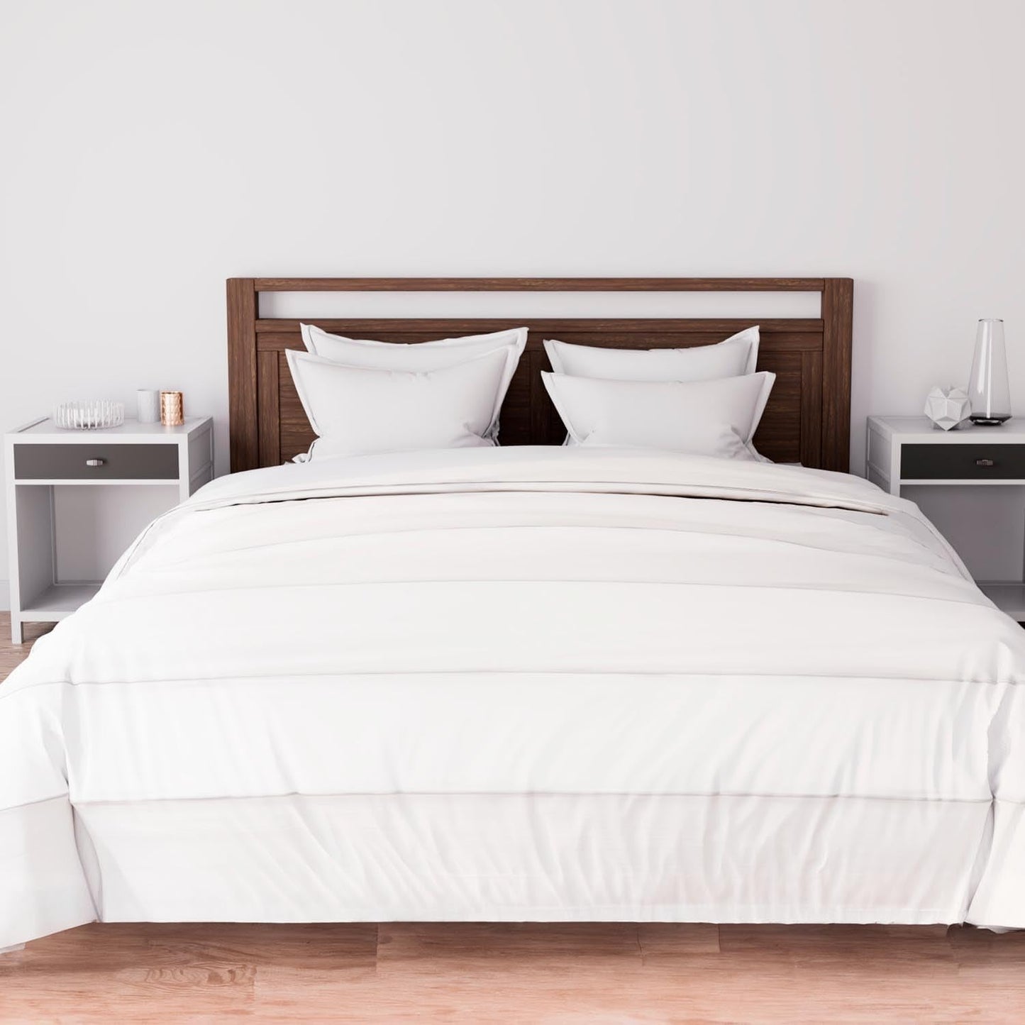 Soleil D'Ocre Couette blanche 240X260 Cm toute douce Couettes et couettes Naty Shop Titre par défaut