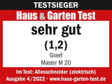 Multi Slicer GRAEF Master M20EU en acier inoxydable, argent Broyeurs et trancheuses Naty Shop