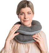 Coussin Wrap-N-Rest Deluxe, gris foncé/gris clair
