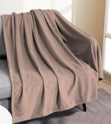 Couverture douce | Plaid | Toucher doux | 130 X 160 cm | Couettes et couettes en poudre Naty Shop