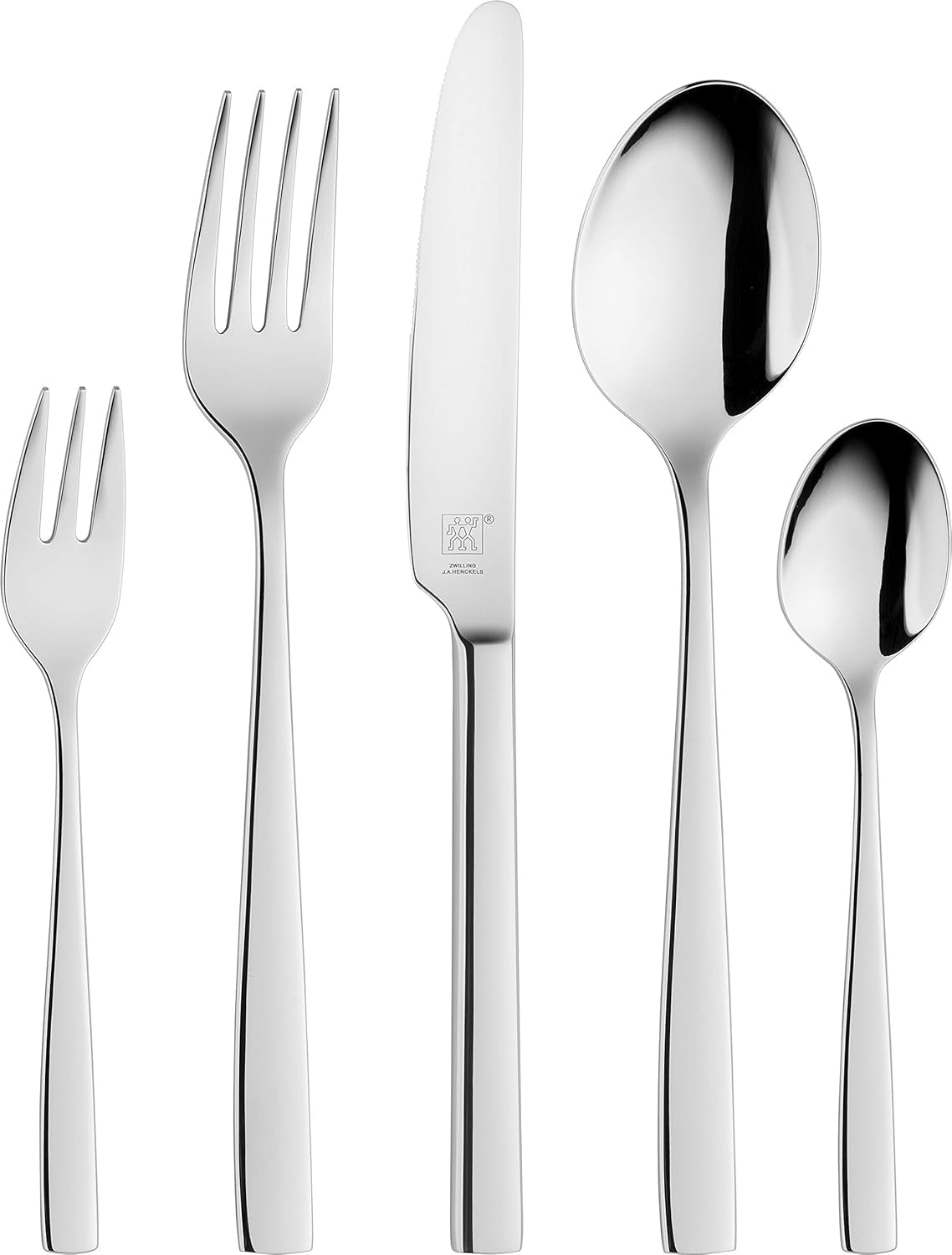 ZWILLING Ménagère Roseland, 60 pièces, pour 12 personnes, acier inoxydable 18/10 Cuisine Naty Shop