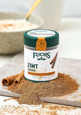 Cannelle Cassia moulue Fuchs - Pour aromatiser pâtisseries, desserts ou thés, 45 grammes Condiments Naty Shop
