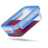 Emsa 508558 Récipients de conservation des aliments Clip & Close | Ensemble 3 pièces | 3 x 1 litre | -40 à +100 degrés | plastique | 100% scellé | sceau spécial pour la fraîcheur des boîtes de conservation des aliments Naty Shop