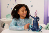 Mattel DISNEY Ariel La Petite Sirène - Ursula avec tentacules, collier amovible et chignon lavande pour un plaisir de coiffure sans fin, convient aux enfants à partir de 3 ans, HLX12