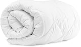Couverture d'été Komfortec 135X200 Cm, 170Gsm, Couverture fine et légère pour l'été, couverture anti-allergique, blanc Couettes et couettes Naty Shop 200 X 200 Cm Couverture toutes saisons