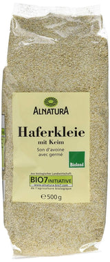 Son d'avoine bio aux germes, 500 grammes Cereale Naty Shop