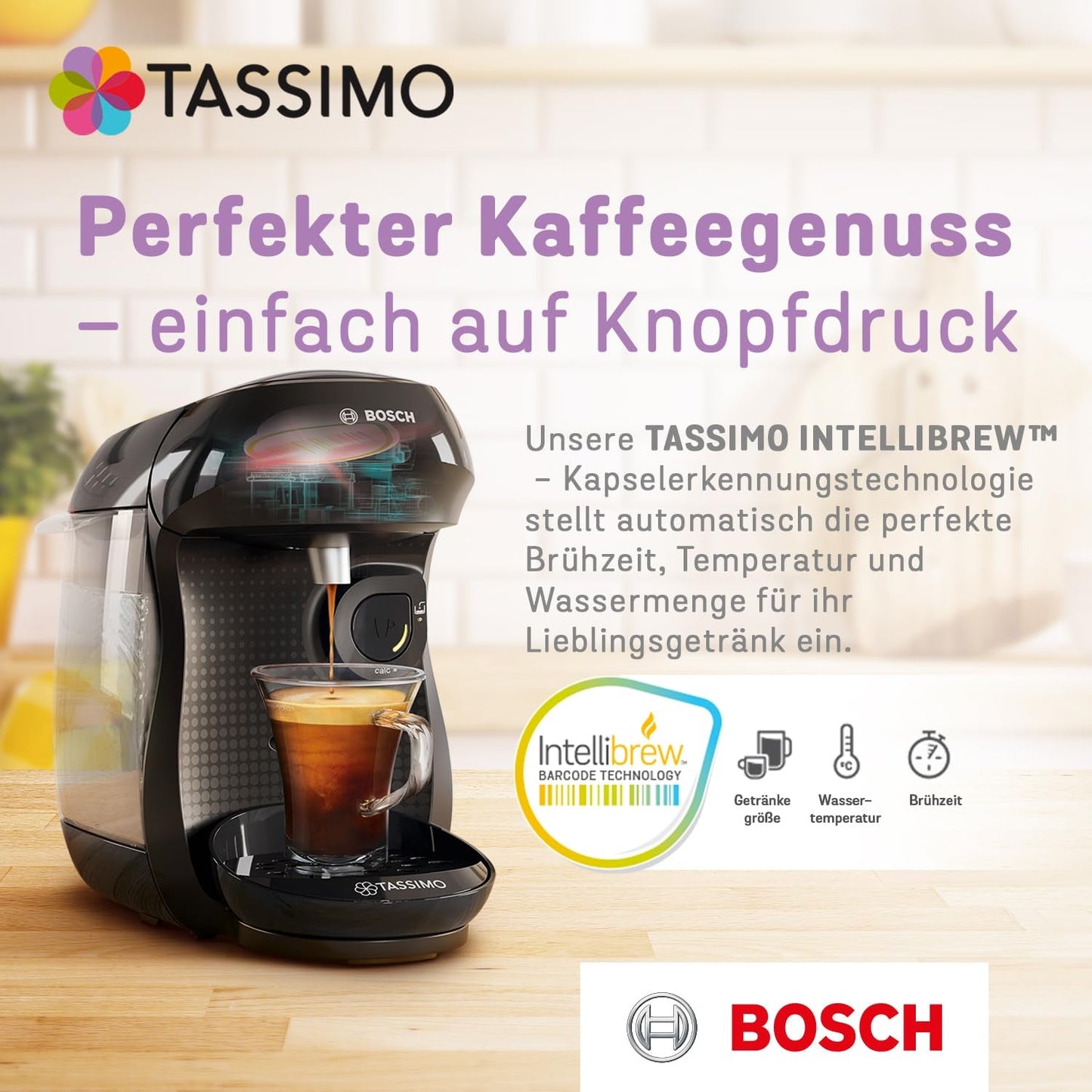 Tassimo Kapseln Cadbury Kakao, 5 x 10 tampons, 50 Kakaokapseln