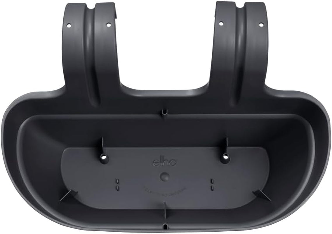 elho Vibia Campana Easy Hanger M 36 - Pot pour balcon et extérieur - Ø 36,0 x H 26,5 cm - Noir/Anthracite