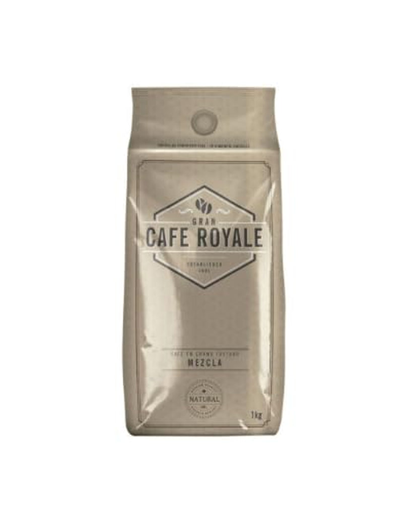 Gran Café Royale 80/20 – Café en grains premium – 10 x 1 kg (10 kg)