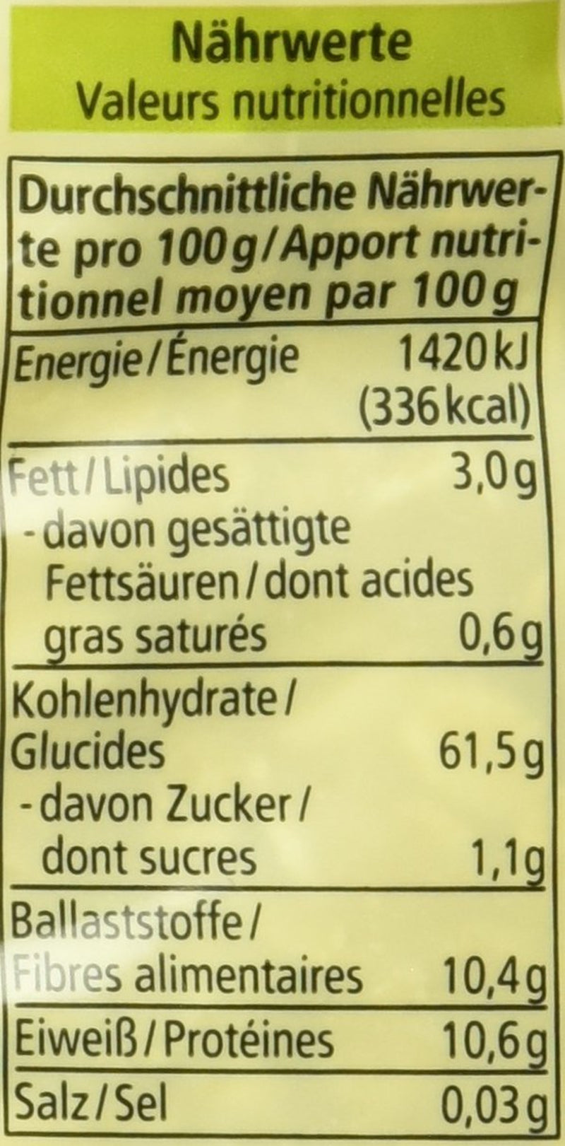 Bio 5-Kornflocken, 500G Céréales Naty Shop