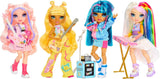 Rainbow High Junior High Rock Band - Amaya, Rainbow Colors - Poupée mannequin de 23 cm avec clavier, personnalisable avec des autocollants, jouet articulé et mignon pour enfants à partir de 4 ans