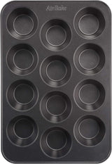 Tefal Airbake J2555014 Muffinform, Antihaftbeschichtung, Karbonstahl, Braun, 29 X 41 Cm Moules et plaques pour pâtisserie Naty Shop
