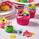 Gel Colorant Alimentaire Violet Funcakes : Colorant alimentaire hautement concentré pour pâte, crème, fondant, pâte d'amande, pâtisseries, dosage facile, gouttes individuelles pour créer des couleurs éclatantes, Halal, 30g