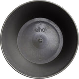 elho The Coffee Collection, pot d'intérieur rond, 18 cm, en marc de café et plastique recyclé - marron/marron expresso