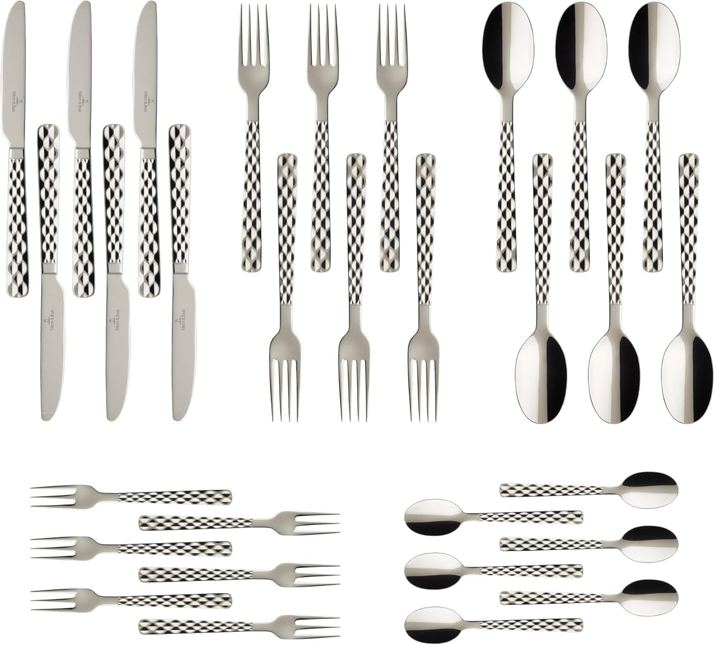 Villeroy & Boch - Ménagère Boston 30 pièces, 6 personnes Cuisine Naty Shop