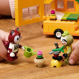 LEGO Animal Crossing La caravane et le jardin de Gerd - Jeu de rôle - Voiture pour enfants de 7 ans - Cadeau pour filles et garçons - Jeu vidéo avec figurines d'animaux 77054 Besuche den LEGO-Store