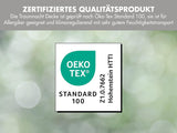 Traumnacht Couette confortable en coton mono toutes saisons, couette de transition idéale avec housse en mélange de coton, 135 x 200 cm, lavable, certifiée Oeko-Tex, fabriquée selon les normes de qualité allemandes Quilts and Quilts Naty Shop