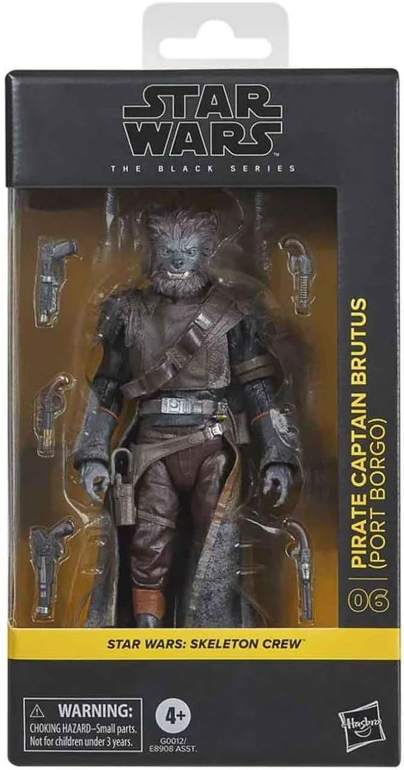 Star Wars Black Series Pirate Captain Brutus (Port Borgo), figurine Skeleton Crew (15 cm) Figurines Naty Shop Pirate Captain Brutus