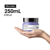 L'Oréal Professionnel | Masque nourrissant pour cheveux blonds et décolorés, extrait de fruit d'Açaï, Série Expert, masque blond Naty Shop masque capillaire