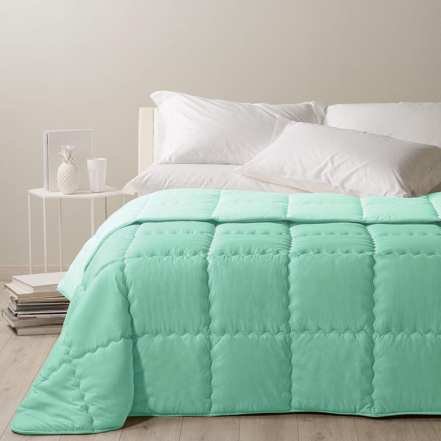 Caleffi Couettes et couettes modernes Naty Shop Turquoise Una Piazza E Mezza