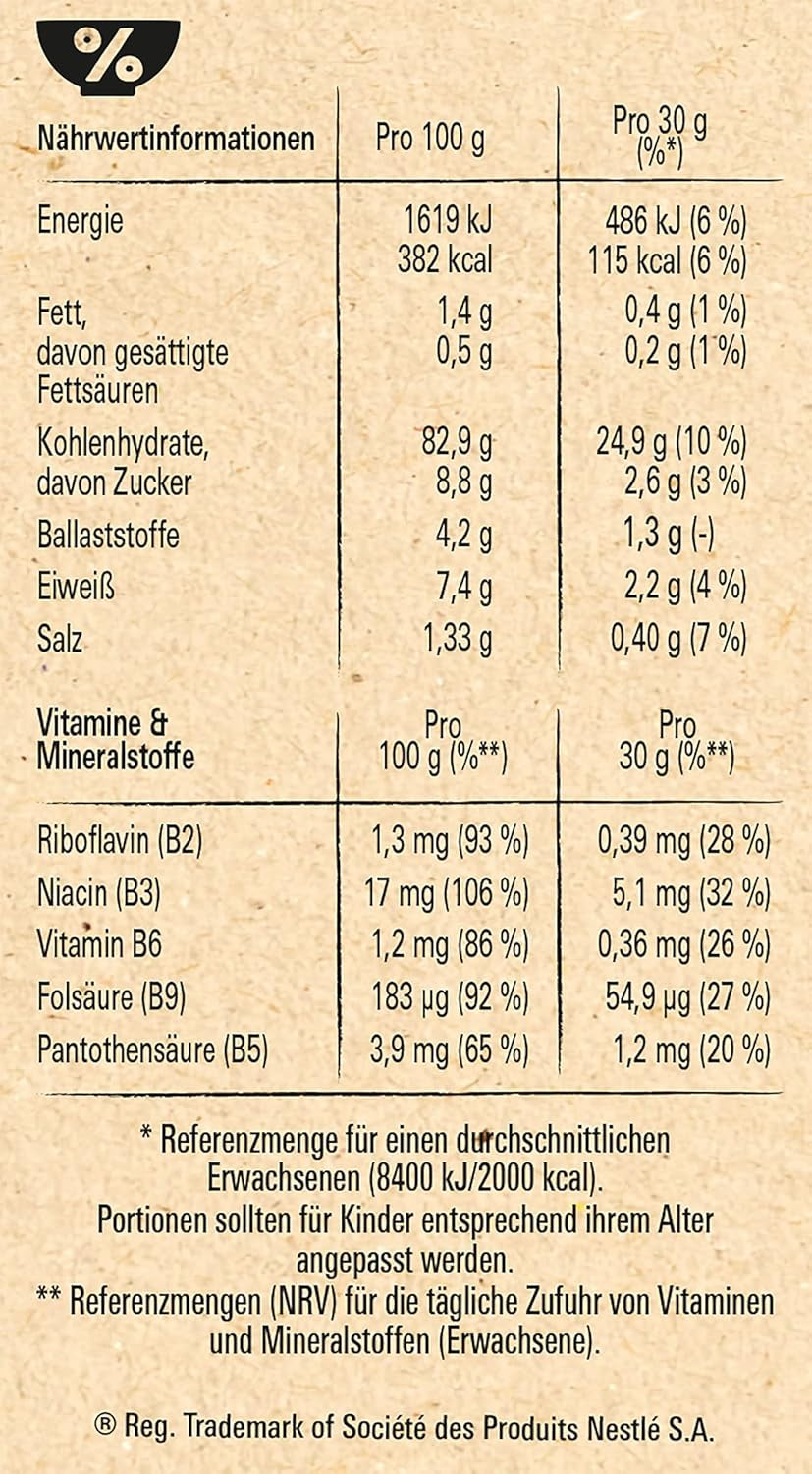 Nestlé Cereals Corn Flakes, Corn Flakes classiques, sans gluten, paquet de 1 (1 x 375 g)