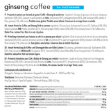 - 5 Packungen avec 10 capsules de ginseng sans sucre, 50 capsules 100% compatibles avec le système Nespresso de boisson au ginseng, sans gluten et sans lactose