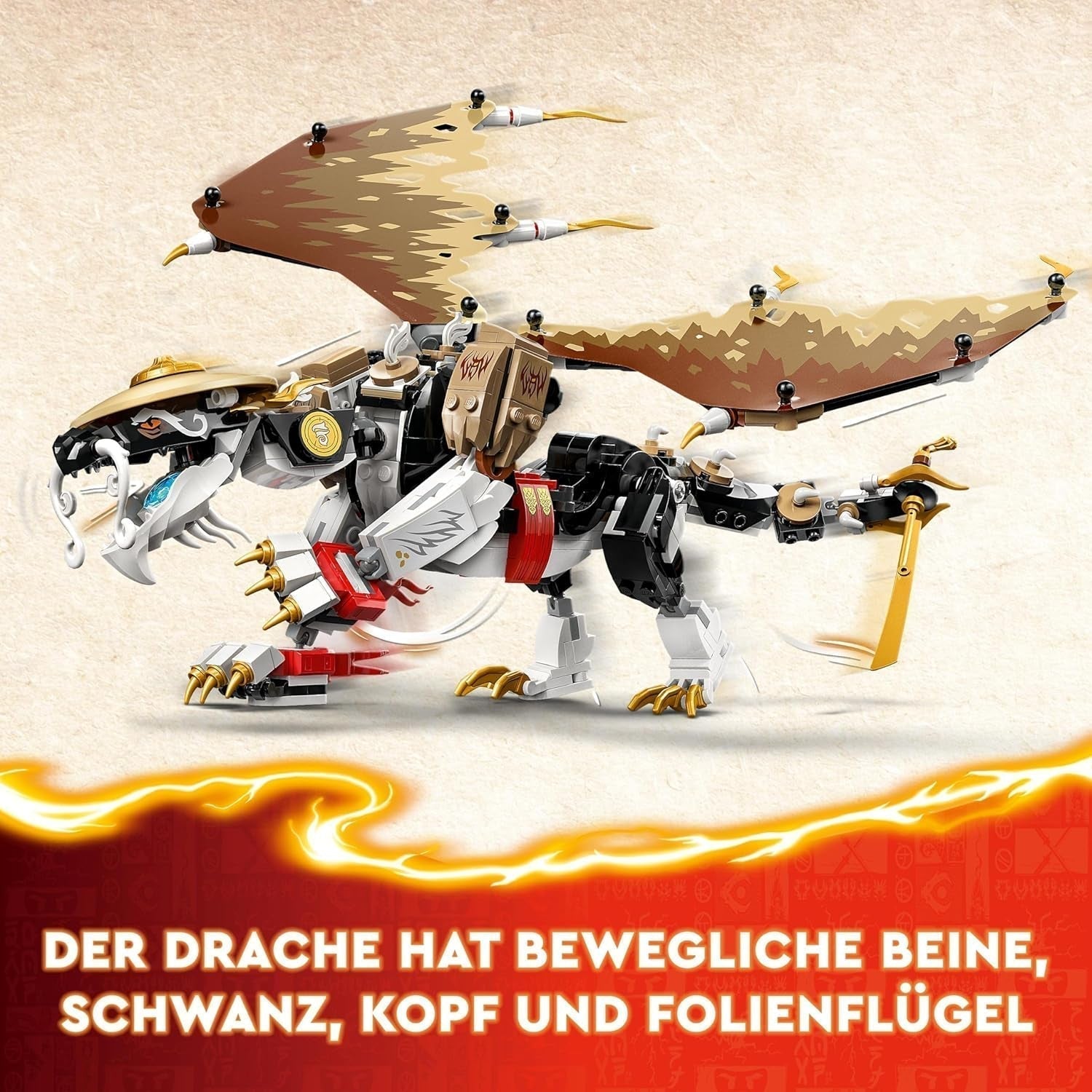 LEGO NINJAGO Egalt Dragon Master, Ninja Set avec Dragon Toy et 5 figurines dont Lloyd et NYA, Dragon Master, cadeau pour garçons et filles à partir de 8 ans 71809 Jeux de construction Beuche den LEGO-Store