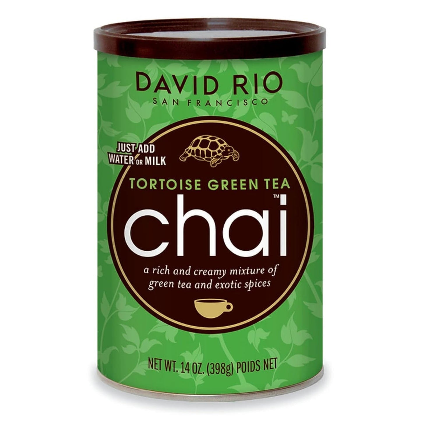David Rio - Chai Vert Tortue, carton (1 x 398g)
