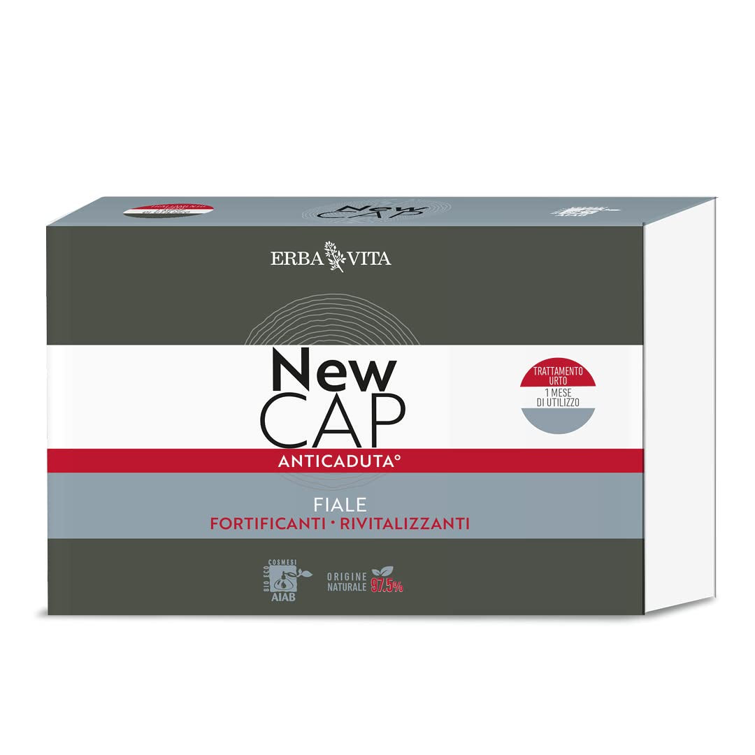 Newcap Anti-Fall Ampoules Produit cosmétique pour cheveux fragiles, 12 ampoules Soins capillaires Naty Shop Default Title