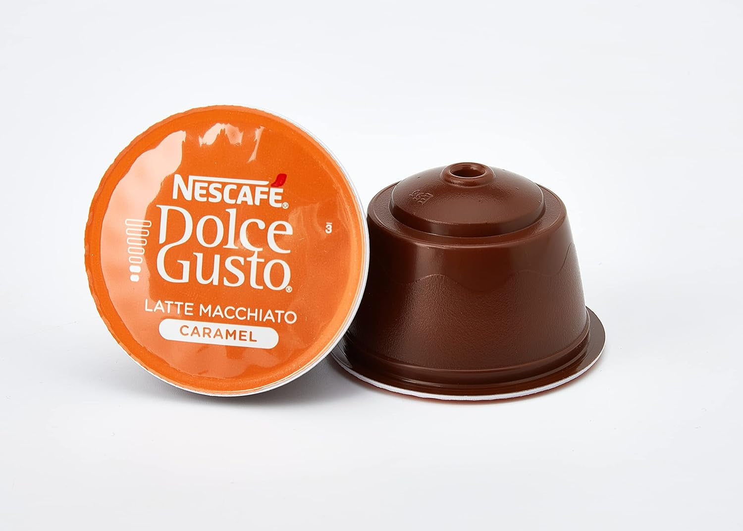 NESCAFÉ Dolce Gusto Café au Lait 96 capsules de café & Latte Macchiato Caramel, 48 capsules de café